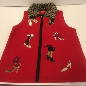 Merry and Bright Sweater Vest